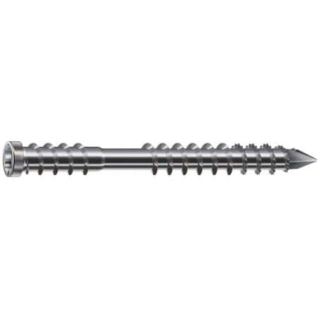 Vis spax-d tête fraisée crantée type torx inox A4 SPAX