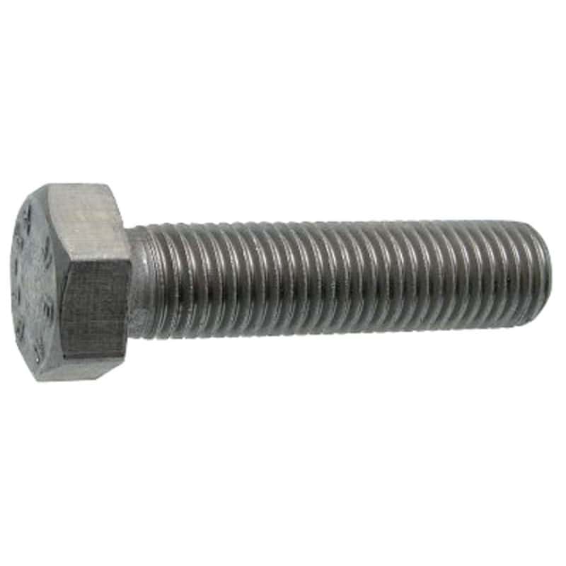 Vis métaux th filetage total inox A2