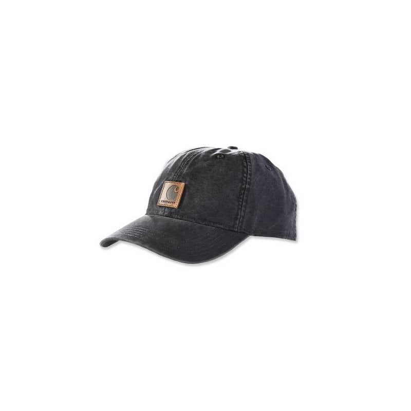Casquette noir délavé Odessa 100289 CARHARTT