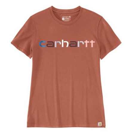 Tee-shirt femme rouille CARHARTT