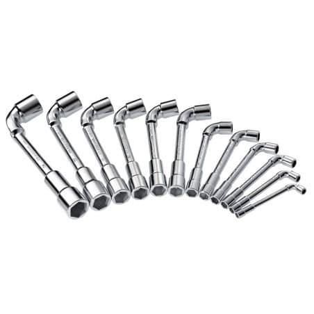 Jeu de 12 clés à pipe debouchée 6 pans FACOM