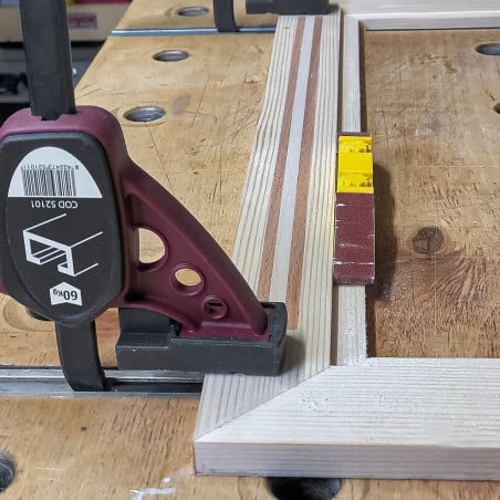 Serre-joint serrage rapide pour rail de guidage 150 mm PIHER