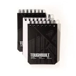 Lot de 3 bloc note pour organisateur TOUGHBUILT