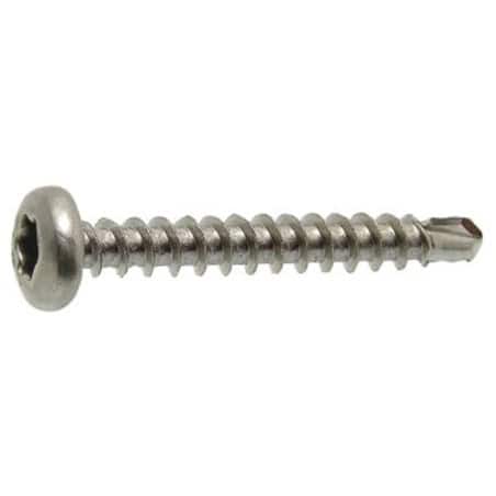 Vis autoperceuse tête cylindrique empreinte 6 lobes inox A4
