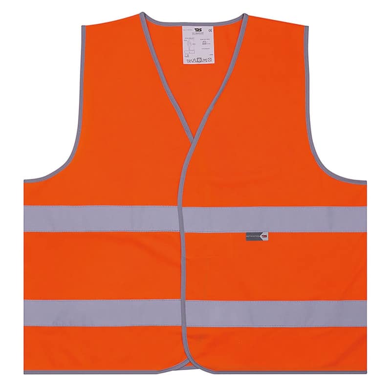 Gilet Haute Visibilité Orange 543 ECO T2S