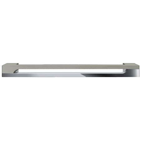 Poignée 818 Zamak bicolor nickelé mat HERRAJES