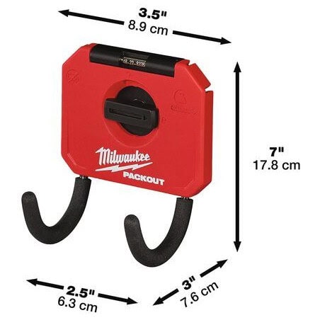 Petit crochet courbe packout MILWAUKEE 4932480705