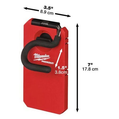 Petit crochet courbe packout MILWAUKEE 4932480705