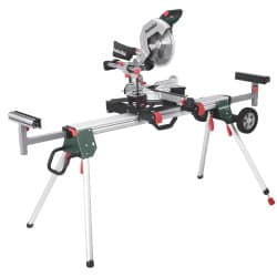 Scie à onglet radiale KGS 306 M + Piètement KSU 401 METABO 691216000