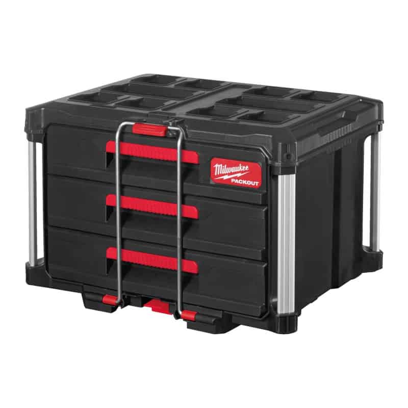Coffret avec tiroirs packout MILWAUKEE 4932472129