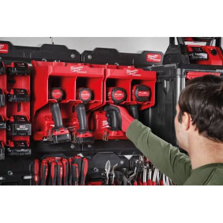 Station de rangement pour visseuse PACKOUT MILWAUKEE