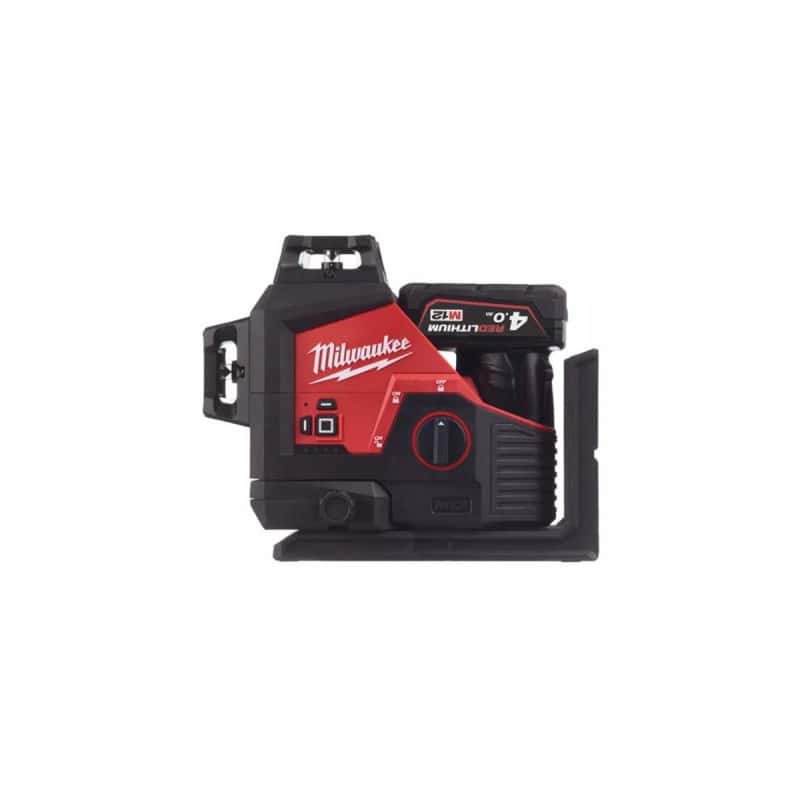 Laser 12V 3 lignes vert M12 3PLKIT-401P MILWAUKEE
