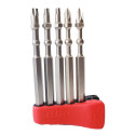 Coffret embouts à choc 5 embouts PZ-Torx VESSEL