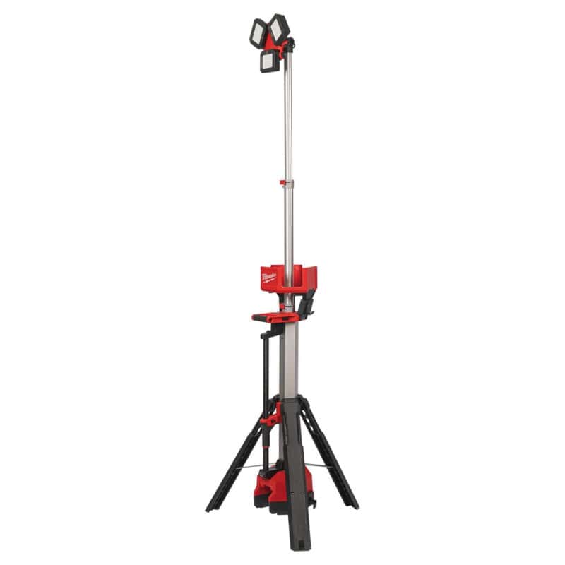 Projecteur de chantier hybride avec trépied M18 HOSALC-0 solo MILWAUKEE