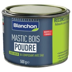 Wood mastic bi-composants poudre rapide BLANCHON