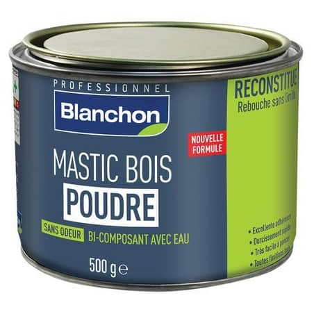 Wood mastic bi-composants poudre rapide BLANCHON