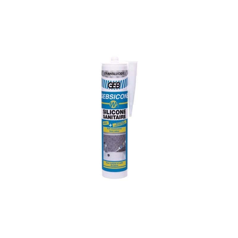 MASTIC SANITAIRE NEUTRE GEBSICONE W2