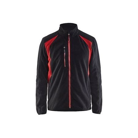 Veste micropolaire 4730 noir / rouge - BLAKLADER