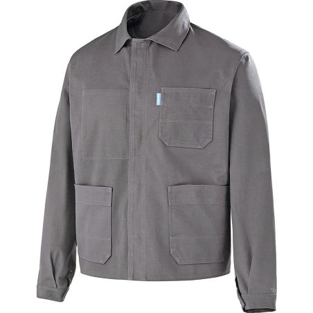 Veste 100% coton gris - CEPOVETT