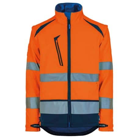 Veste softshell HV long life orange - T2S