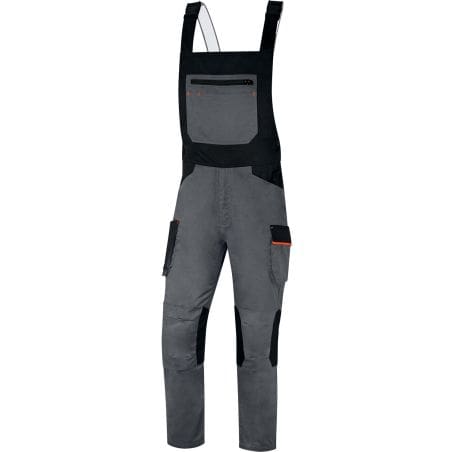Cotte à bretelles Mach 2 gris - DELTAPLUS