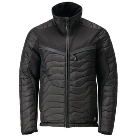 Veste thermique customized noir MASCOT