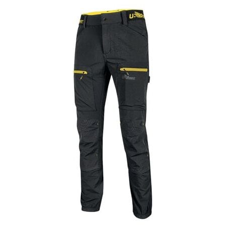 Pantalon Horizon noir / jaune U-POWER