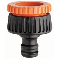 Nez de robinet double filetage