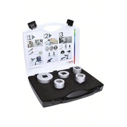 Coffret 5 scies trépans...