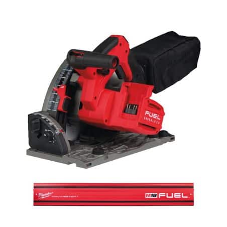 Scie circulaire plongeante 18 V M18 FPS55-552P + rail de 140 cm MILWAUKEE