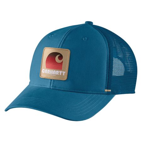 Casquette Canvas Mesh bleu CARHARTT