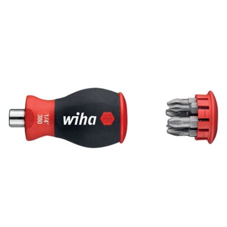 Tournevis boule porte embout + 6 embouts WIHA