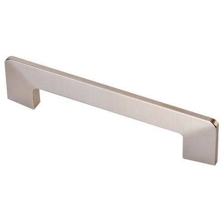 Poignée Edge zamak nickelé brossé ESTAMP