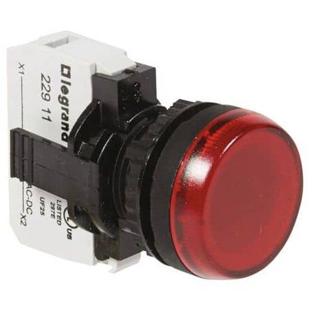 Voyant lumineux rouge OSMOZ 023771 LEGRAND