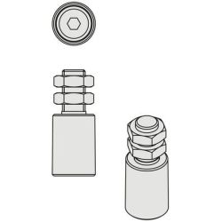 Rouleau nylon 230i tige...