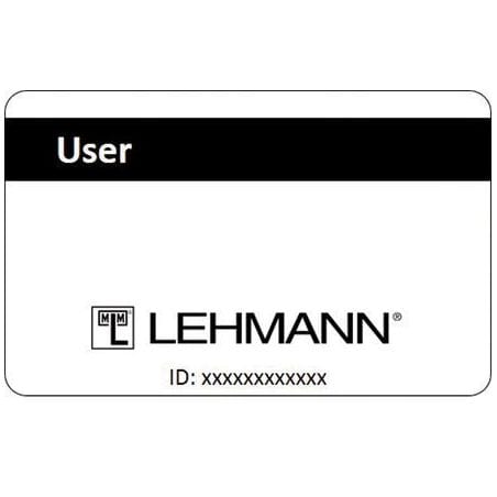 Set de cartes utilisateur pour serrure électronique Captura 051250030 LEHMANN