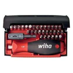 Coffret 30 embouts + manche...