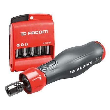 Tournevis à assistance électrique + 10 embouts ATPA4V.J12IPB ATPA4V.J12IPB FACOM