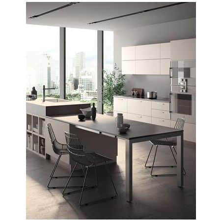 Ferrure coulissante pour plan de travail ou table VOILA CHAIR 411/78.1338.T ATIM