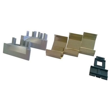 Embout latéral et pince pour profil incliné à encastrer MEC 4 13201280000 L ET S