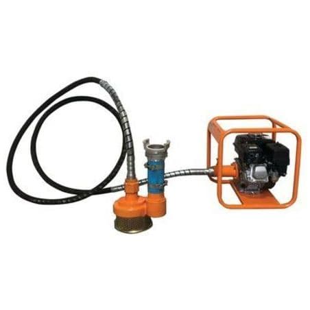 Pompe à câble avec raccord et clé tricoise 16500001-BLEU-P-C CPI SALINA