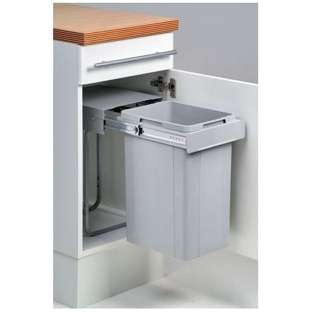 Poubelle coulissante monobac 26 L Pour meuble de 300 mm 757211-85 WESCO