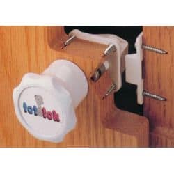 Bouton clé pour loqueteau...