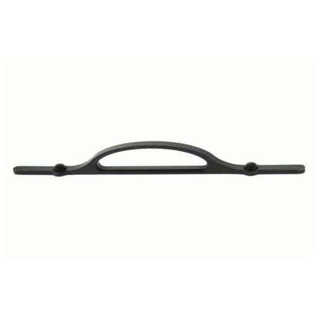 Poignée longue évidée rivet zamak Noir patiné P0584/192/105S CADAP