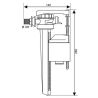 Robinet flotteur JOLLYFILL Alimentation latérale 10717731 Wirquin