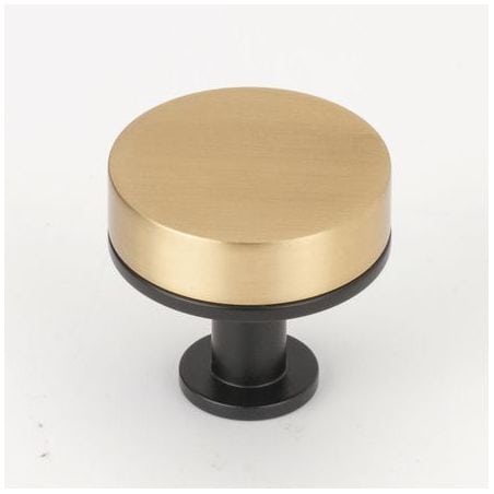 Bouton Qupon zamak Laiton brossé / noir mat 11.4170.24.12 METAKOR