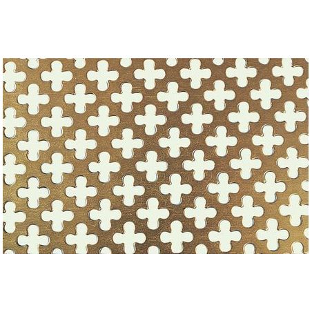 Métal déployé alliage aluminium tôle perforée 12-0305-8903 DUVAL