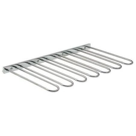 Ratelier à verre sur méplat 7 épingles droites 2A0504 CUIVRINOX