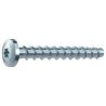 Vis multi-monti-plus tête large Acier zingué blanc 48493 HECO