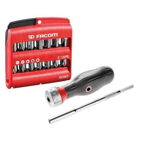 Tournevis porte-embout + coffret ATCL.2A2PB ATCL.2A2PB FACOM